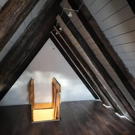 Fachwerk Maisonette In Nuertingen Exterior foto